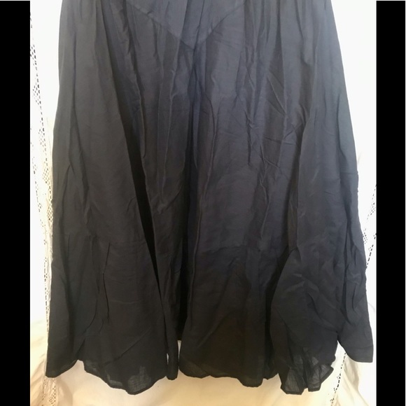 Black Cotton Dress with Slip - Picture 10 of 14